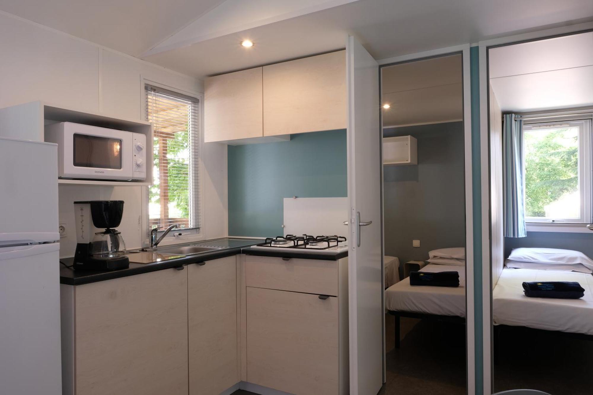 Happy Camp Mobile Homes In Camping Senia Cala Canyelles Lloret de Mar Exterior foto